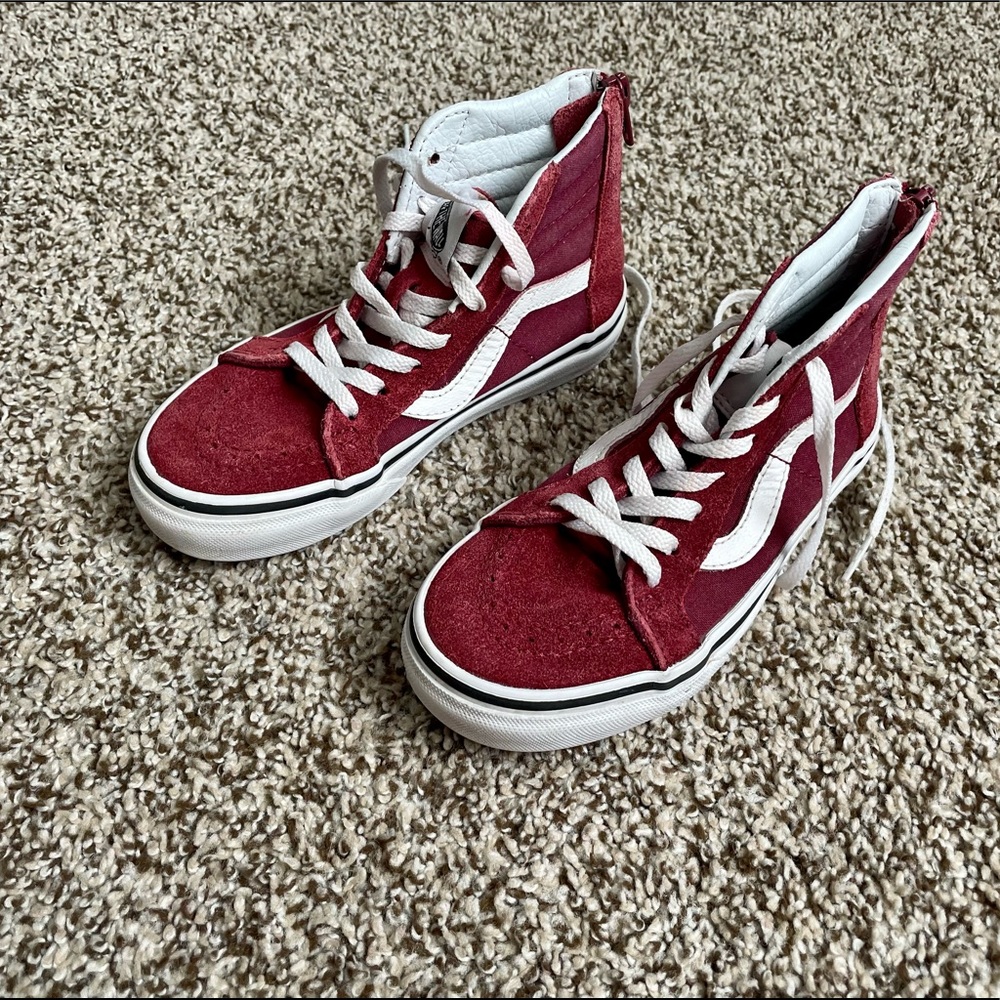Boys Vans hi top sneakers